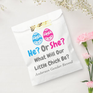 Sachets En Papier Révélation du genre de petite poussette