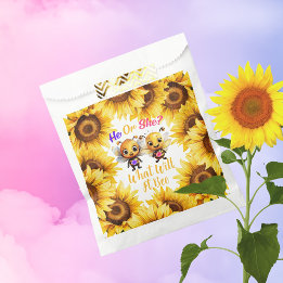 Sachets En Papier Révéler le genre Lui ou elle ce sera la douche