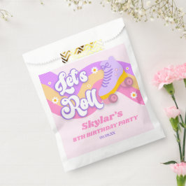 Sachets En Papier Roll Roller Patinage Patinage Anniversaire