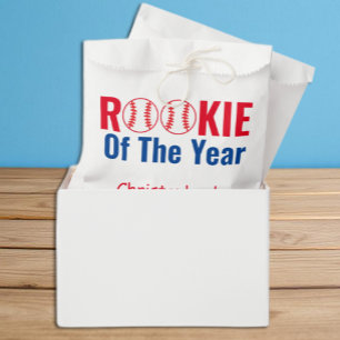 Sachets En Papier Rookie Baseball 1er anniversaire
