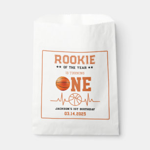 Sachets En Papier Rookie de l'année 1er anniversaire de basket-ball