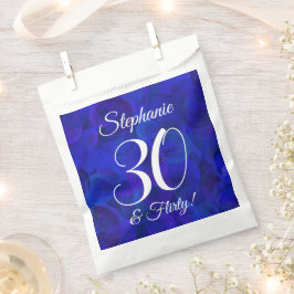 Sachets En Papier Royal Blue 30 et Flirty Birthday Party