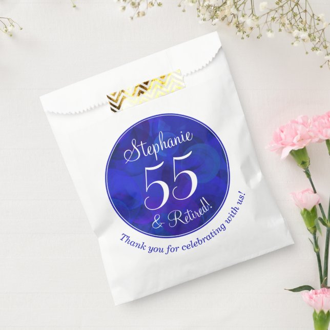 Sachets En Papier Royal Blue 55 et Retraite Party (Scellé)