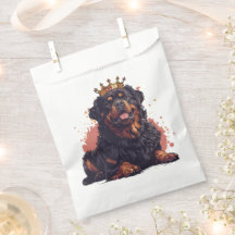 Royal Rottweiler Dog Queen Crown