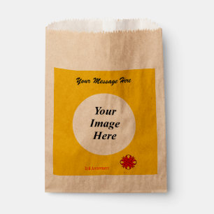 Sachets En Papier Ruban rouge de trèfle Modèle par Kenneth Yoncich