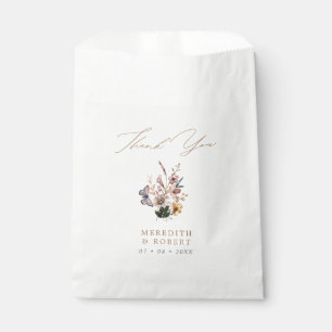Sachets En Papier Rustic Fall Fleur sauvage Mariage Bouquet