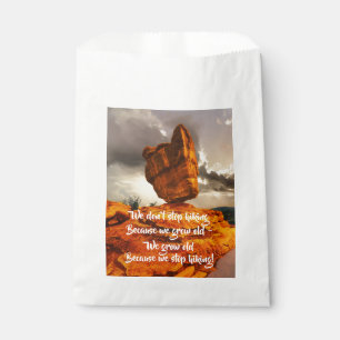 Sachets En Papier Sac à Faveur de Fête de Randonnée Balanced Rock