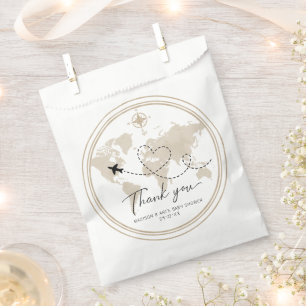 Sachets En Papier Sac Baby shower de voyage Favoriser