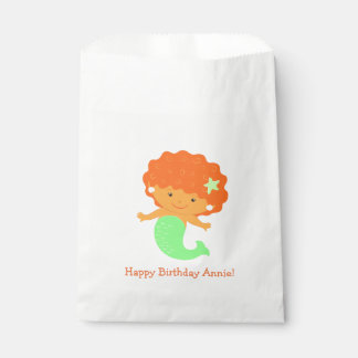 Sachets En Papier Sac blanc Favori Mignonne Sirène