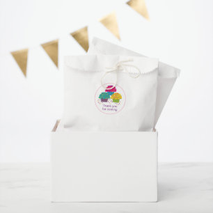 Sachets En Papier Sac Cadeau d'Illustration de Gâteaux d'Anniversair