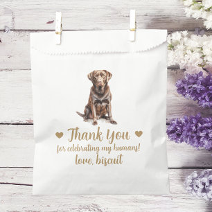 Sachets En Papier Sac de cadeaux de mariage pour chien
