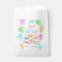 Sac de faveur pour fête d'anniversaire pour enfant