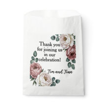 Sac de faveur Rose Florale