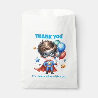 Sachets En Papier Sac de fête de super-héros | Anniversaire de garço