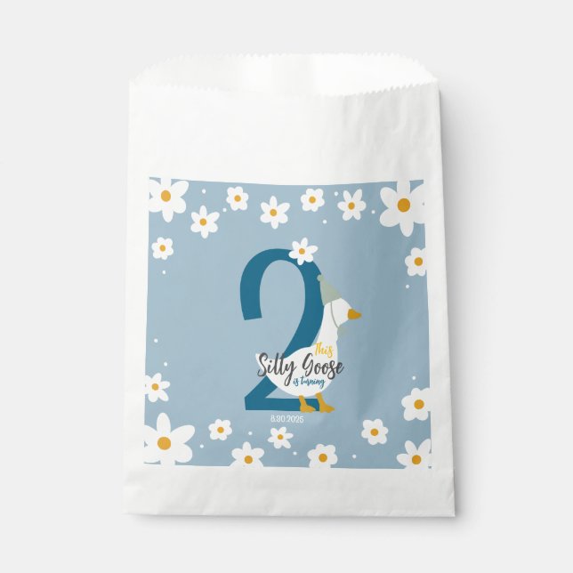 Sachets En Papier Sac de fête d'oie (Devant)