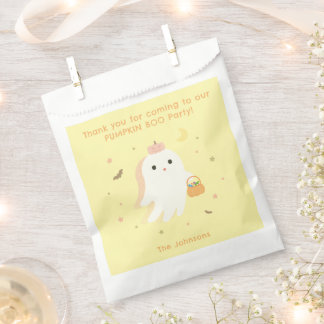 Sachets En Papier Sac de fête Halloween Pumpkin Boo