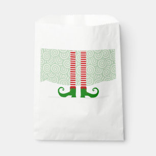 Sachets En Papier Sac de Noël aux jambes d'elfe