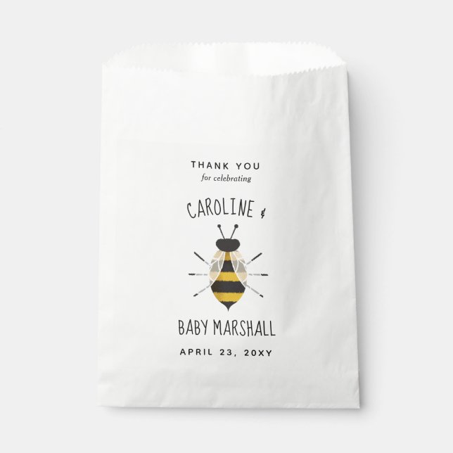Sachets En Papier Sac Favoriser Personnalisé de maman rustique (Devant)