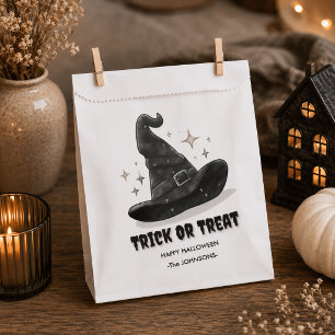 Sachets En Papier Sac Halloween Trick or Treat – Modèle Chapeau de S