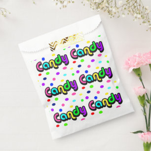 Sachets En Papier Sacs-bonbons personnalisés