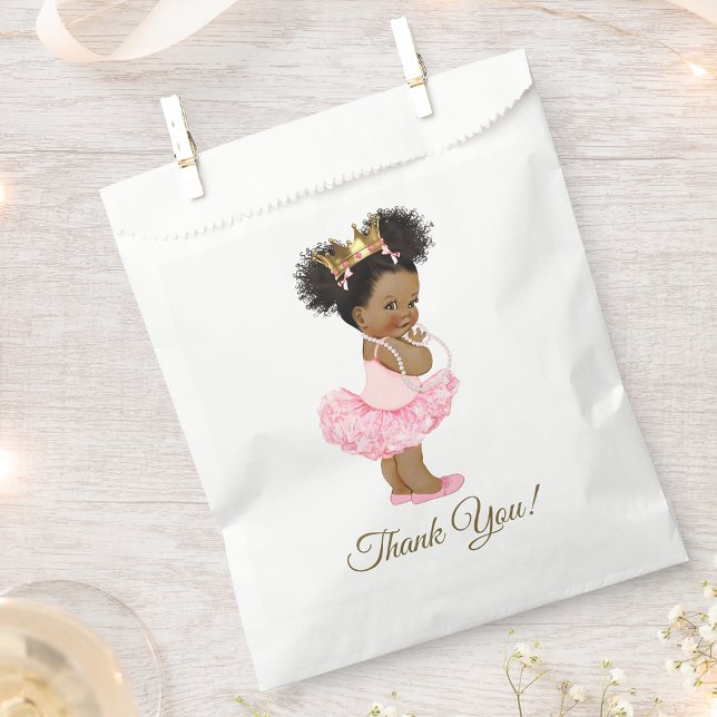 Sachets En Papier Sacs-cadeaux de Baby shower de princesse américain (Créateur téléchargé)