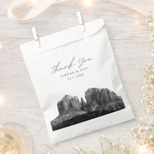 Sachets En Papier Sedona Arizona Wedding Favoriser Photo Merci