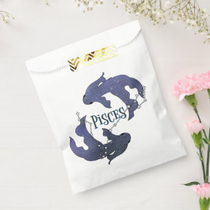 Sachets En Papier SIM A Pisces Zodiac.SIGNE Zodiaque À La Mode Pisce