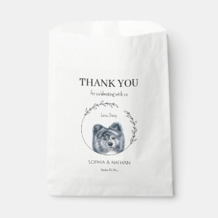 Sachets En Papier Simple Akita Mariage Merci Favoriser sac