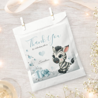 Sachets En Papier Simple cute little zebra