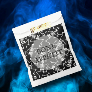 Sachets En Papier Skeletons Halloween