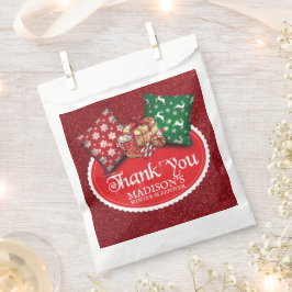 Sachets En Papier Slepover hiver Anniversaire Merci