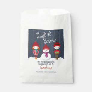 Sachets En Papier Snowman Winter Wonderland