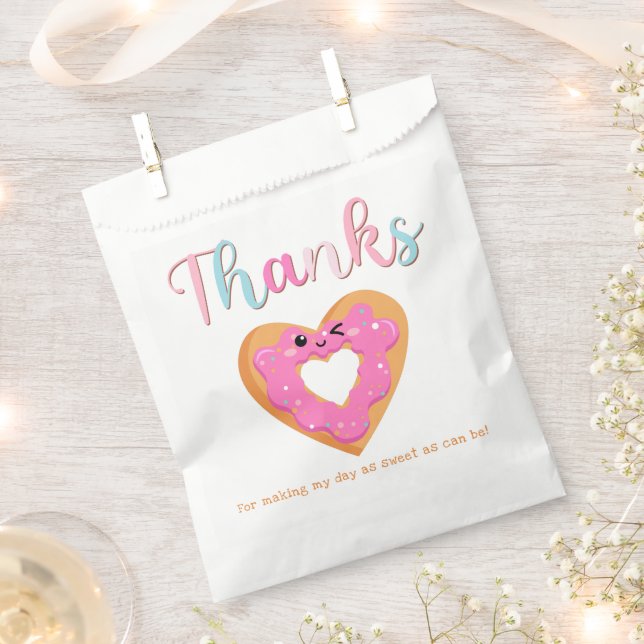 Sachets En Papier Soins et sucreries mignonnes Fête d'anniversaire (Coupé)