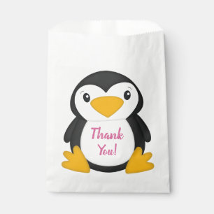 Sachets En Papier Soirée d'anniversaire de Penguin