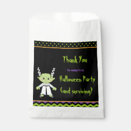Sachets En Papier Soirée d'Halloween de la mignonne fille maman