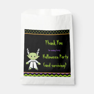 Sachets En Papier Soirée d'Halloween de la mignonne fille maman