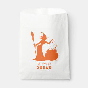 Sachets En Papier Soirée Halloween Sorcières Équipe Potion Grenouill