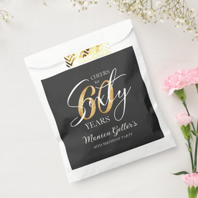 Sachets En Papier Soixante élégants encouragements | 60e anniversair (Scellé)