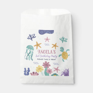 Sachets En Papier Sous l'océan Anniversaire Enfantin et Fantastique