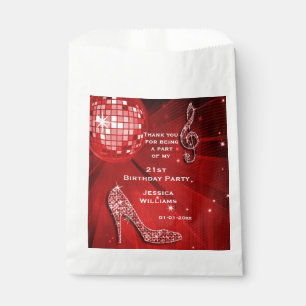 Sachets En Papier Sparkly Heels, Music, Disco Ball Party