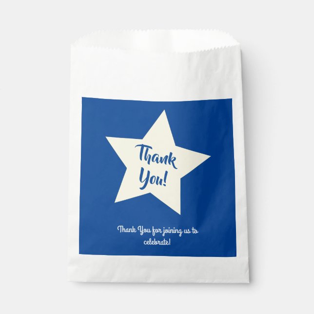 Sachets En Papier Star Kid's Birthday Twinkle Little (Devant)