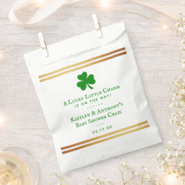 Sachets En Papier Stylish Gold
