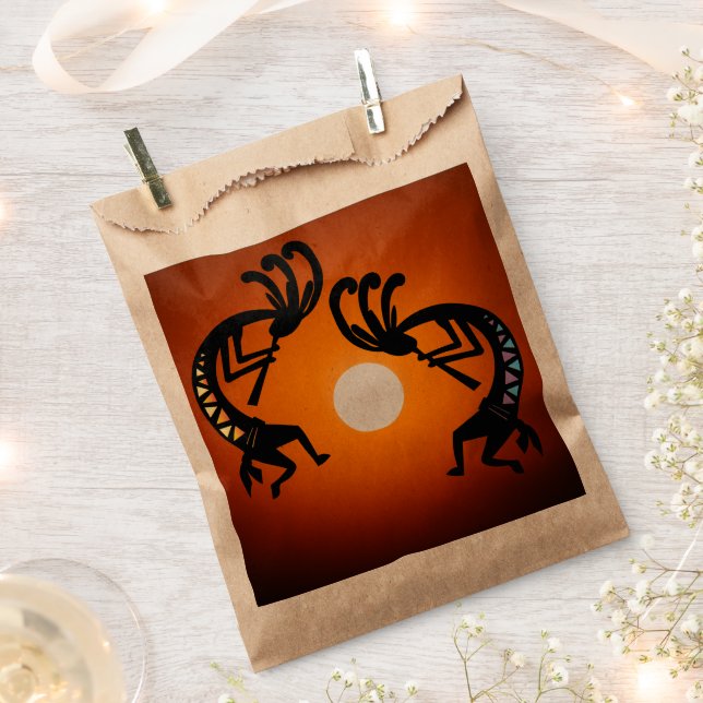 Sachets En Papier Sud-Ouest Kokopelli Keepssaké (Coupé)
