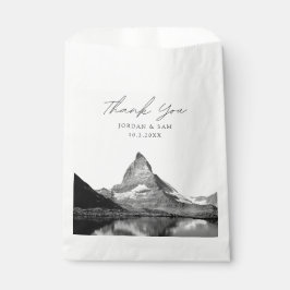 Sachets En Papier Suisse Mariage Faveur Photo Merci