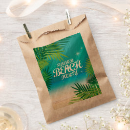 Sachets En Papier Summer Beach Party