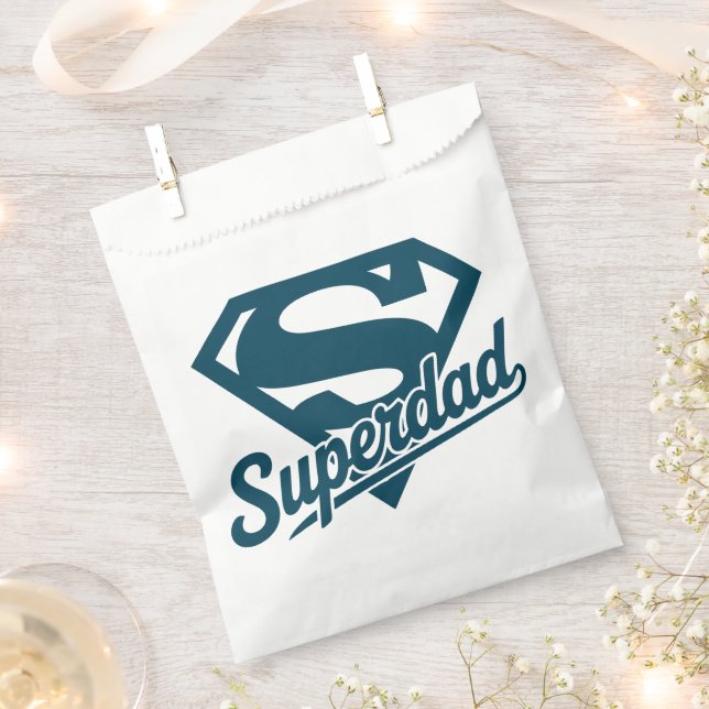 Sachets En Papier Super papa jamais (Coupé)