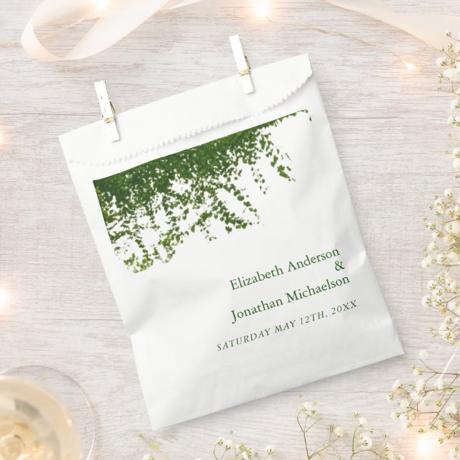 Sachets En Papier Suspendre le Mariage de verdure ivoirien (Coupé)