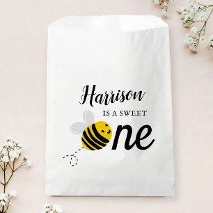 Sachets En Papier Sweet Little Honey Bee 1ère fête d'anniversaire