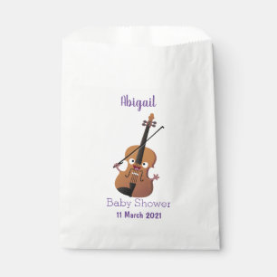 Sachets En Papier Sympa drôle violon personnage de dessin animé