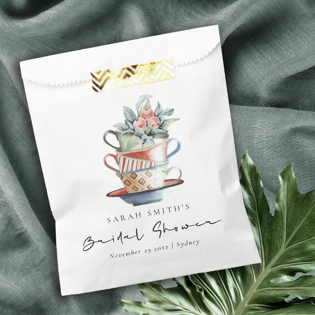 Sachets En Papier Tasses empilées pastel pour Baby Shower ou Tea Par (Créateur téléchargé)